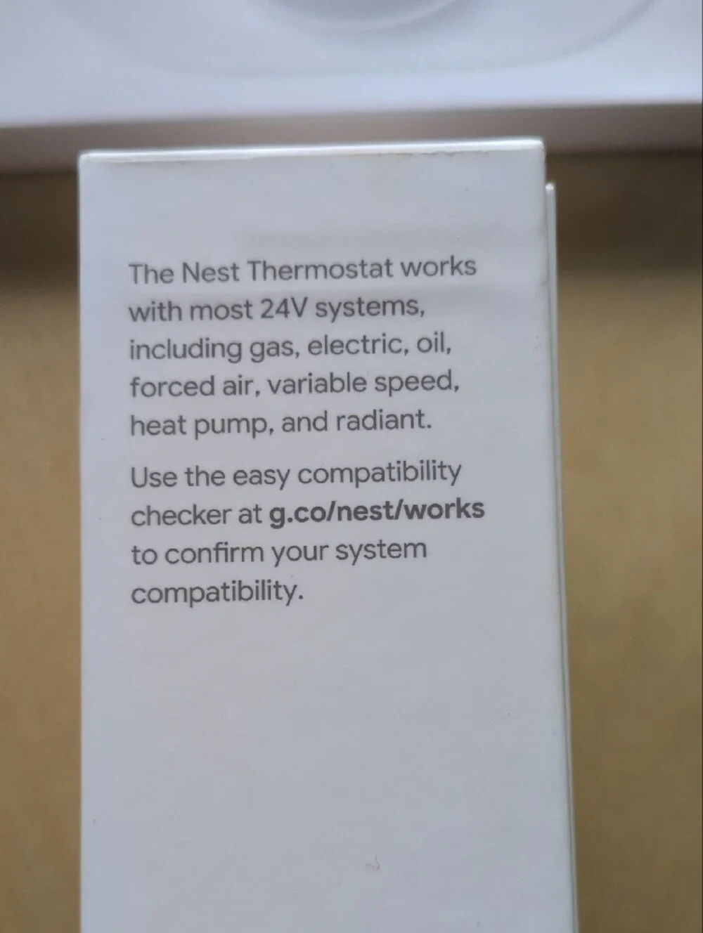 google nest thermostat